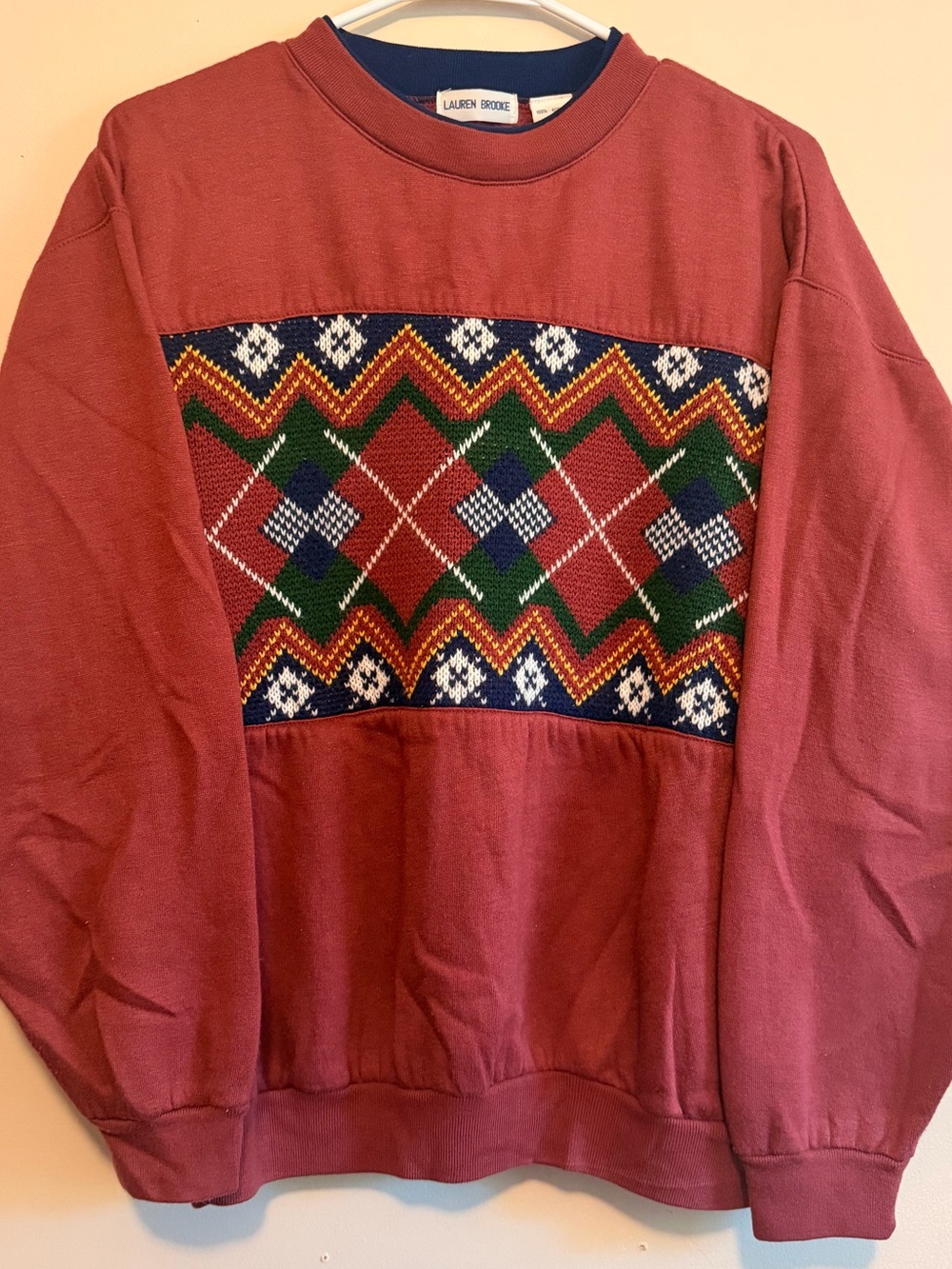 Vintage 90βs Lauren Brook Sweatshirt size large